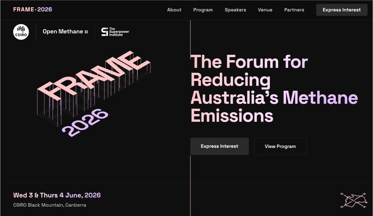 pepcanadell's tweet photo. 1/2

Next week, I’ll join experts from across the research, industry and policy communities in the Forum for Reducing Australia’s Methane Emissions-FRAME. 

We’ll examine methane measurement and abatement, share emerging knowledge, and support stronger cross-sector understanding https://t.co/tRxExp5htU