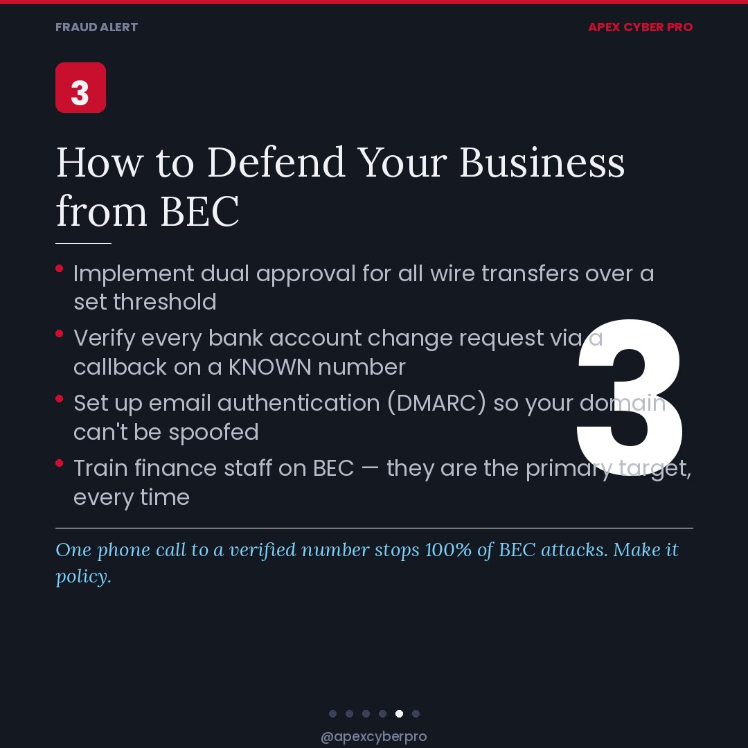 ApexCyberPro's tweet photo. Business email compromise https://t.co/JkPZ3vW0zJ