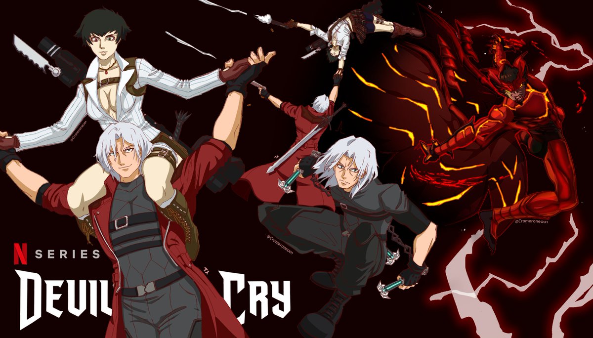 Cromerone001's tweet photo. After playing through the first 3 games I am exited to say I love the dmc universe even more X3 ! Hyped to play the others too 😍
#Devilmaycry #dmc #Dante #Lady #DantexLady #Netflix #Danlady #Deviltrigger #DMC3 #DMC4 https://t.co/DC2pfzthtx