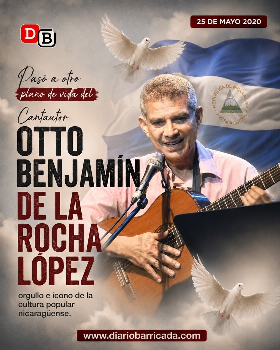 CTipitapa's tweet photo. Nuestro gran Otto De La Rocha, su música, humor y alegría inspiran a muchas generaciones a retomar la cultura como fuente de paz #Nicaragua #ManaguaSandinista #25Mayo https://t.co/emRtkSnZr5