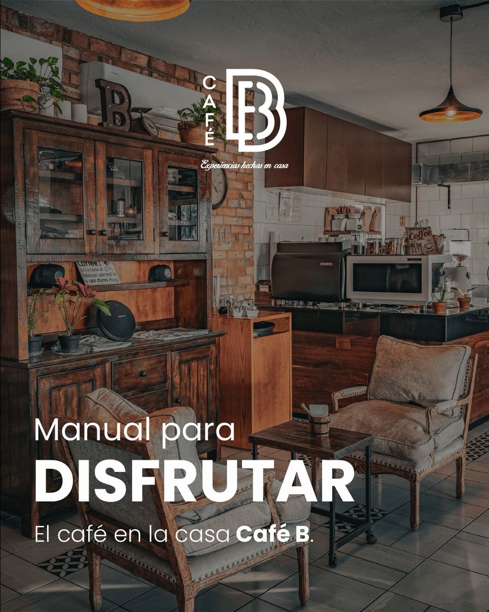 CafeBMx's tweet photo. Nuestro manual para disfrutar Café B es muy simple:
1️⃣ Pídelo como quieras.
2️⃣ Siéntate y relájate (nadie te va a corretear).
3️⃣ Paga lo justo por un buen café, no por un museo. ☕🤎

Ven a disfrutar de una experiencia hecha en casa. ✨ 

#CafeB #CafeDeCasa https://t.co/Wu6y4Idrsp