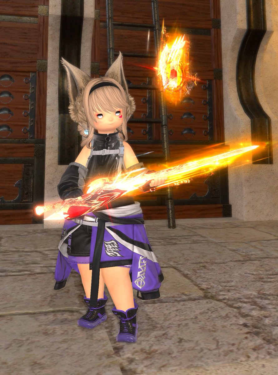 Meeeeeca0u0's tweet photo. わたちのララフェルかわいすぎ https://t.co/W1oRLrP0TJ