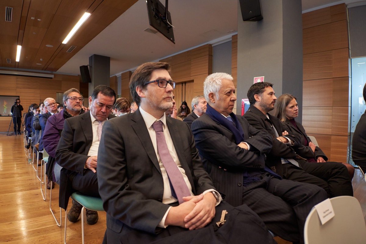 TDLC_Chile's tweet photo. El Presidente del TDLC, Nicolás Rojas C., asistió hoy a la Cuenta Pública del Coordinador Eléctrico Nacional. https://t.co/3tPRDt6ieT