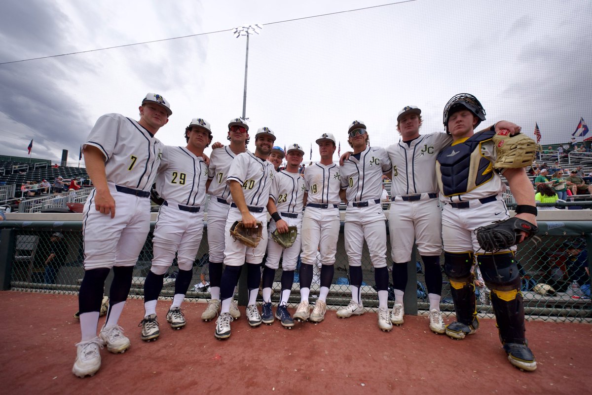 JUCOWorldSeries's tweet photo. Memorial Day means something more at the Alpine Bank Junior College World Series. 🇺🇸

Tonight’s matchup doesn’t only feature top-seeded teams, @JCCCBaseball and @WSCCbaseball, it features a community-fueled ceremony to honor our fallen heroes. 

#jucows #jucows26 https://t.co/2UktXpJpSI