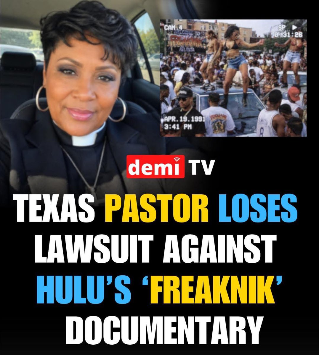 polo_man404's tweet photo. Texas pastor and apostle, Regina Willingham is speaking out after allegedly losing her legal battle connected to Hulu’s Freaknik documentary, claiming she never gave permission for her image to be used and that the fallout destroyed major parts of her life. In a lengthy Facebook post, Willingham said appearing in the 2024 documentary allegedly cost her leadership positions connected to two churches and severely damaged her campaign for city council district representative. She also claimed the situation devastated her children and grandchildren, who were allegedly blindsided after seeing the footage and online backlash tied to the documentary.

Willingham wrote that she believes the judicial system “violated these women” by allowing decades-old footage to be publicly used without consent, adding that “God is not pleased” with how the women involved were treated. The situation became part of the larger controversy surrounding Hulu’s “Freaknik: The Wildest Party Never Told,” where multiple women reportedly explored legal action over fears archived footage from the 1990s Atlanta festival would be used without their approval.

Attorney Adriane Love became one of the most visible legal voices connected to the backlash, publicly representing Willingham and additional women who argued they were unfairly exposed and humiliated decades later through old footage from the legendary street festival. Although the documentary ultimately premiered, the controversy sparked nationwide debates about privacy, consent, public footage, and the long-term consequences of viral media exposure decades after events took place.