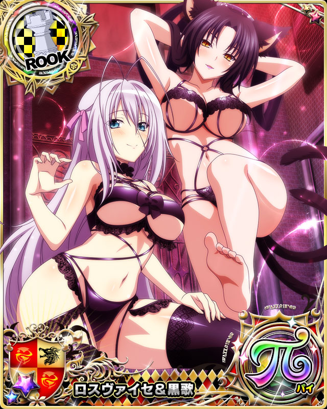 DxDDaily's tweet photo. Rossweisse &amp; Kuroka 🩶🖤 https://t.co/caHfvrivHa
