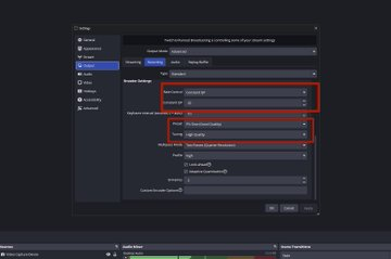 RyloPerformance's tweet photo. 🚨Here are the BEST OBS Replay Buffer settings for smooth gameplay + instant highlights: 

✅ Encoder: NVENC  
✅ Rate Control: CQP  
✅ CQ Level: 18–22  

 📨Go To my Discord for the best PC optimization  (.gg/ry1o)✅ https://t.co/dXBNKo7YsA