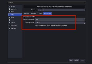 RyloPerformance's tweet photo. 🚨Here are the BEST OBS Replay Buffer settings for smooth gameplay + instant highlights: 

✅ Encoder: NVENC  
✅ Rate Control: CQP  
✅ CQ Level: 18–22  

 📨Go To my Discord for the best PC optimization  (.gg/ry1o)✅ https://t.co/dXBNKo7YsA