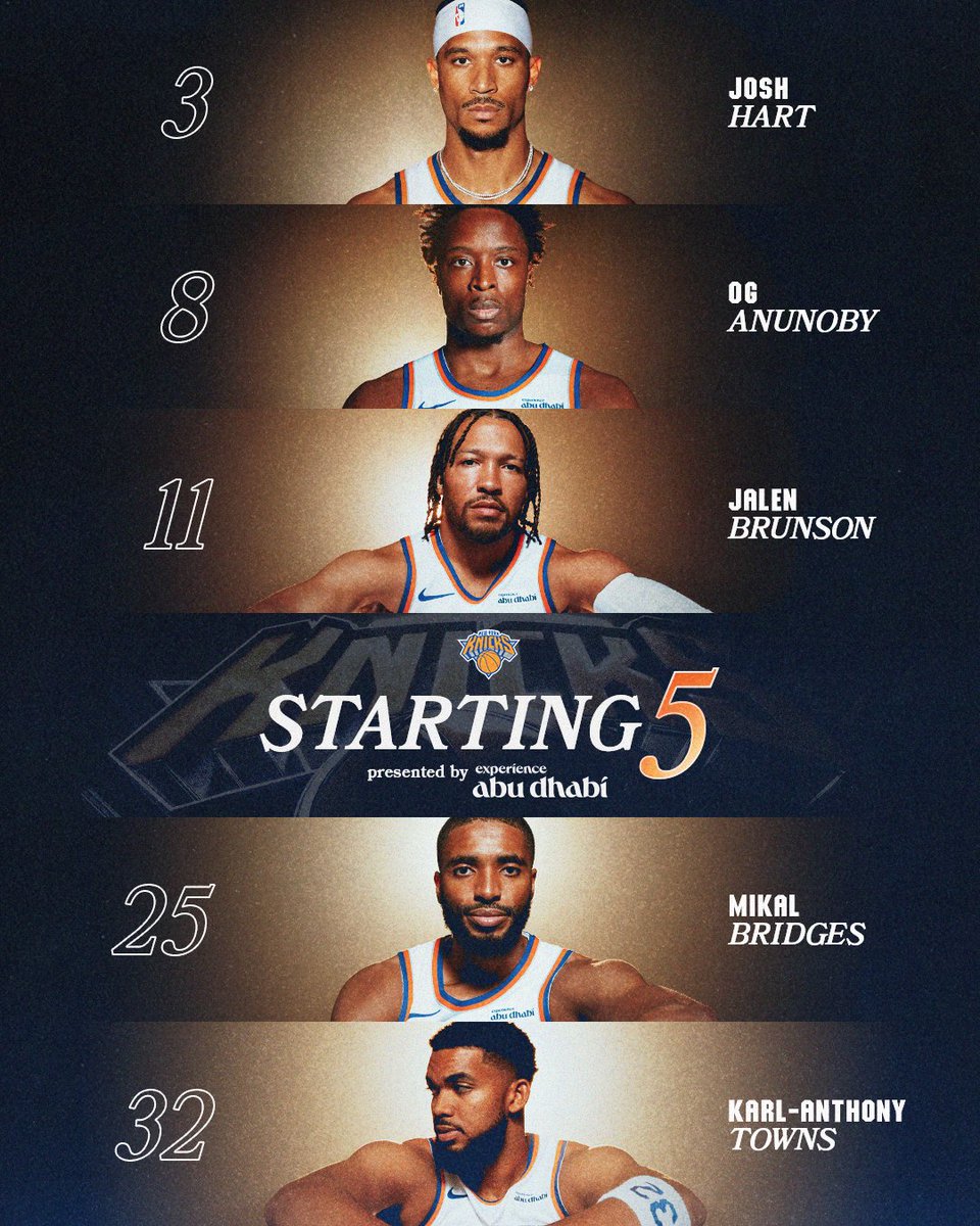 NEW YORK KNICKS tweet media