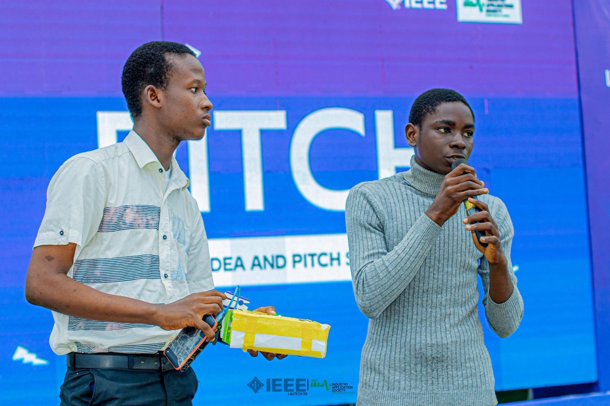 oladele933432's tweet photo. Last Saturday, my teammates Obaloluwa, Mayowa, and I pitched our idea, InfantGuard, at the IEEE MINE Conference Hackathon 

We were honored to emerge as winners of the IEEE MINE Conference Hackathon 🏆

Our solution was inspired by the high infant mortality rate in low-resource. https://t.co/wdxIplSu9e