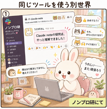 nonprokun's tweet photo. 同じチャットツールでも
 「反応してもらえる場所」と「無反応が続く場所」では、 前に進む力が全然ちがう。
心理的安全性って、
 こういう小さなリアクションの積み重ねなのかもしれない。
7/4(土)「ノンプロキャンプ2026」開催！
 ▽お申し込みはこちら
 https://t.co/pd8oSuhciF

#ノンプロキャンプ https://t.co/vSIslnRuyg