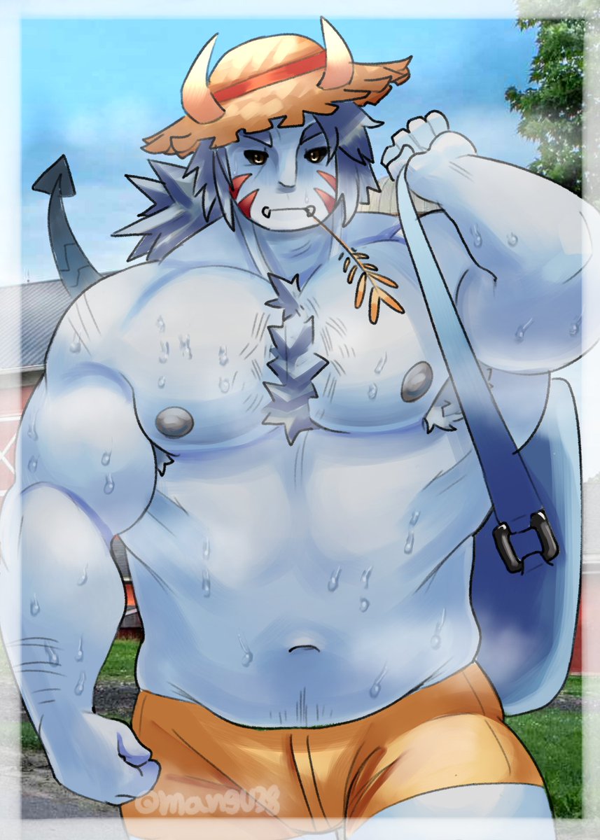 Mangu38's tweet photo. Sweaty farmer boy
Oc commission for a friend https://t.co/iWW2uxEbEU