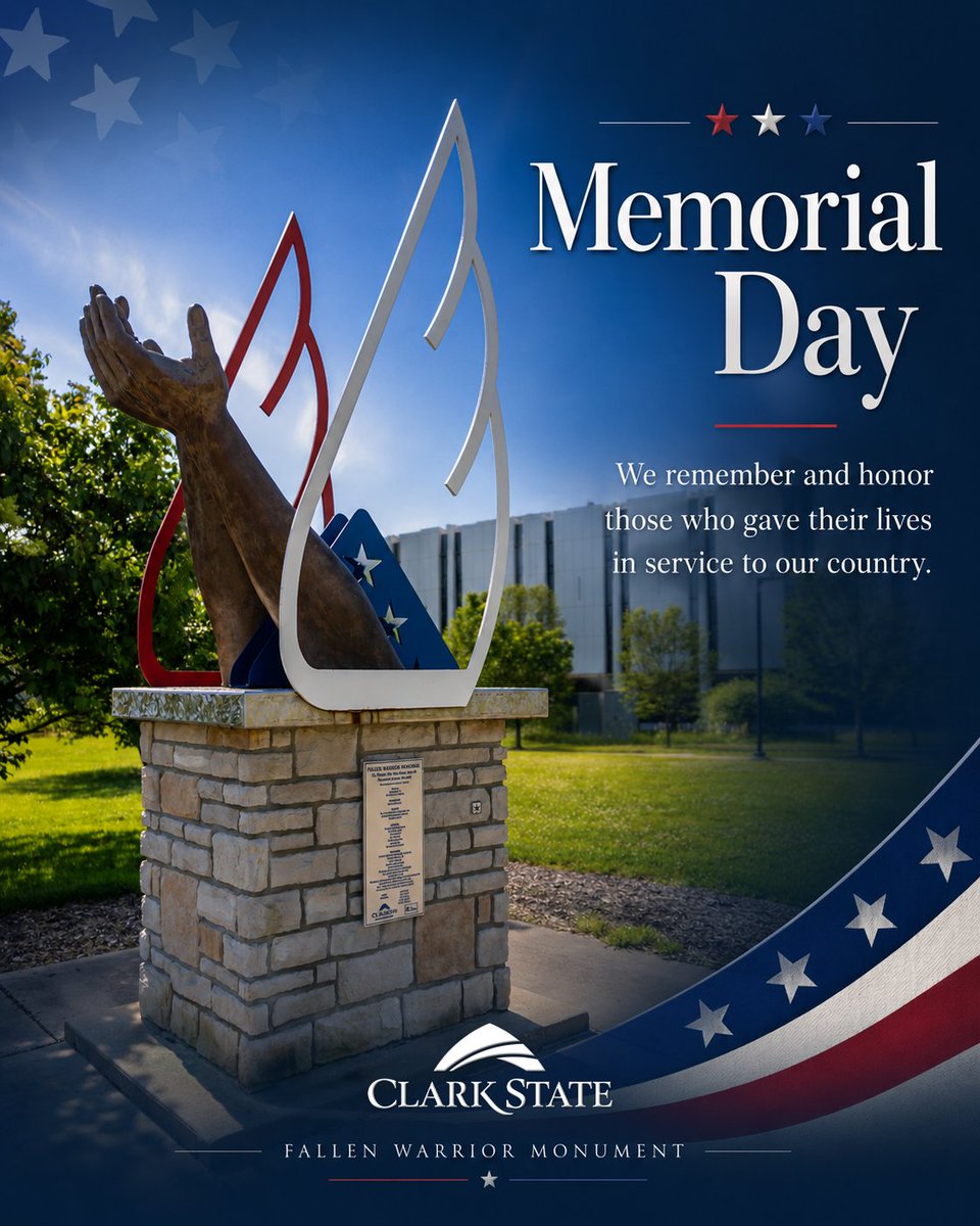 Clark State College tweet media