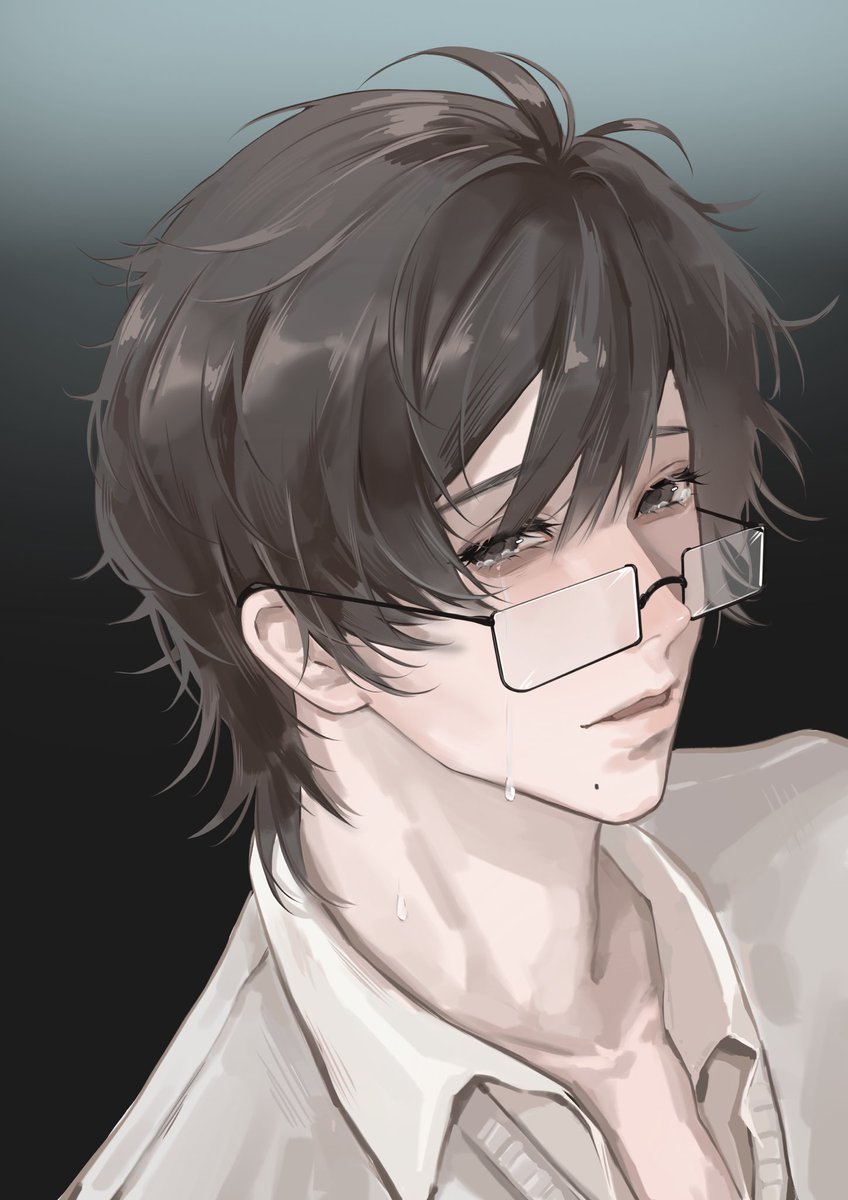 Suikadada's tweet photo. 泣き顔と濡れた質感を意���して描かせていただきました。
儚さの中に少しだけ強さを感じる表情がお気に入りです。

#イラスト #創作 #illustration #oc #commission https://t.co/OV1SAHOlxA