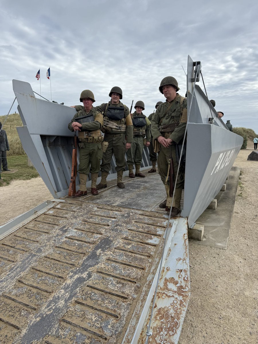 StephenCox_SC's tweet photo. Last September, my wife and I, was privileged to visit Normandy, France and start the Band of Brothers tour through the European theatre of the 2nd World War. 

I left more grateful than ever for my American freedoms and heritage. 

Never in the field of human conflict was so much owed by so many to so few.” — Winston Churchill