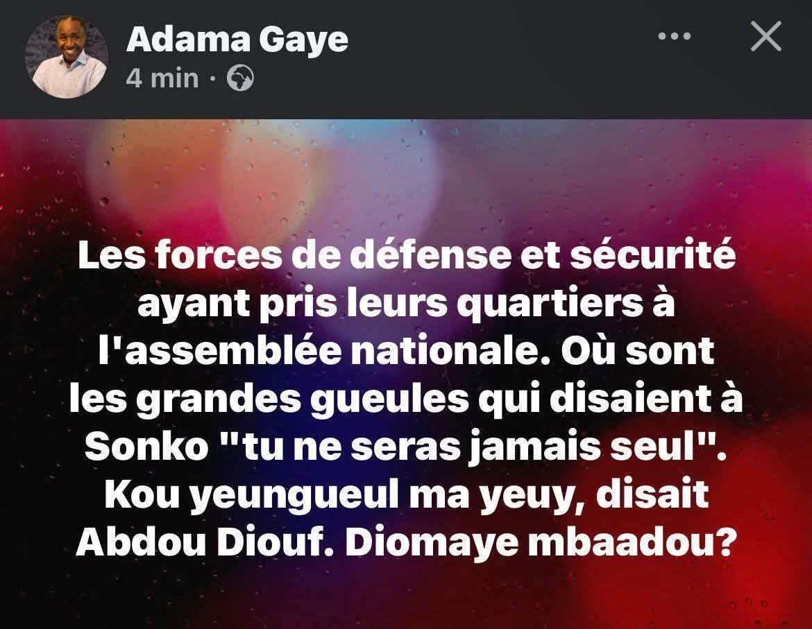 AmiralFall's tweet photo. DOYEN ADAMA GAYE TMT YEUY MOY LANE🤣🤣🤣KÉNEU MEUNOUFÉ CONCENTRÉ WOU CI TABASKI BI🤣🤣🤣 https://t.co/Mhdx23mRTz