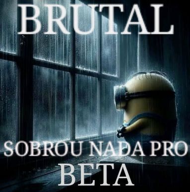 WindNox's tweet photo. Cada dia mais tenho certeza de que o beta sou eu https://t.co/MZmyBWQ3u3