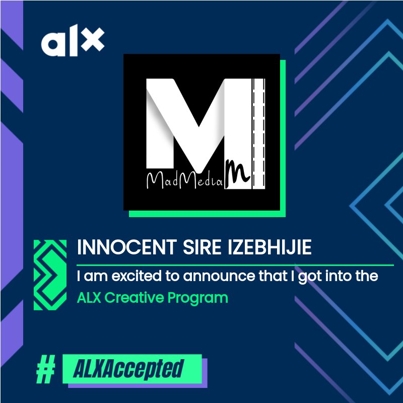 SirKwesteon's tweet photo. My passion for creativity and professionalism led me here and I'm loving every step of the journey
#CreatewithALX https://t.co/l8QzmdhTSw
