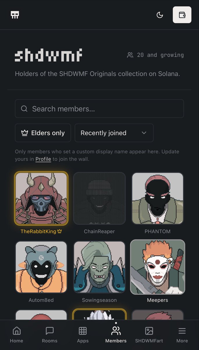 CapoXXIII's tweet photo. What is it that people liked?

Is it the community activations like the Member Wall, SHDWMFart or blackout activation?

Or maybe its the trading tools (RavenAI &amp; EREBUS) gated to the @shdwmf NFT?

Perhaps its the $SHDW flywheel?

Either way.. we outside! https://t.co/okUt37853i