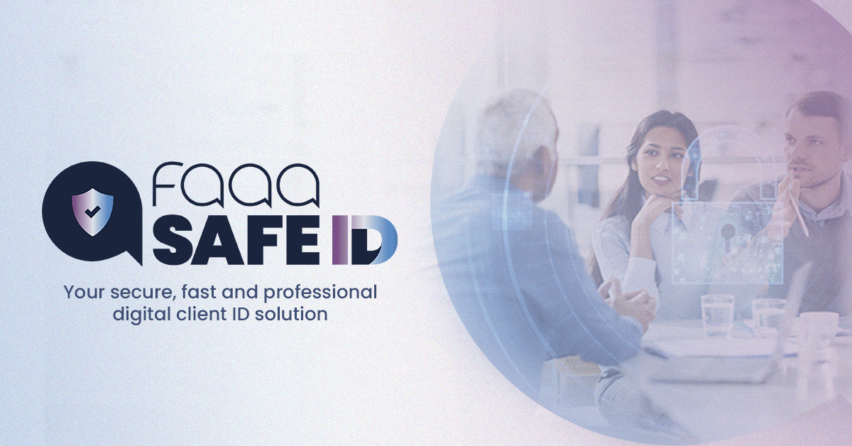 FAAA_Au's tweet photo. Transform your client identification process with our secure digital solution. FAAA SafeID is a fast, convenient, digital tool for identifying and verifying your clients while protecting their data. For further information and to request a demo visit: https://t.co/mDSdNJPZmG https://t.co/G0mCSDazoX