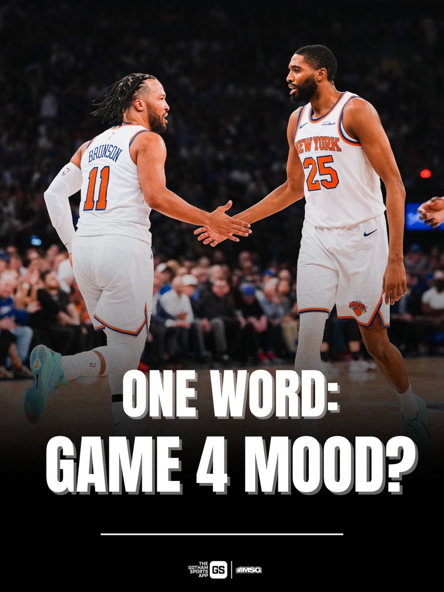 KNICKS ON MSG tweet media