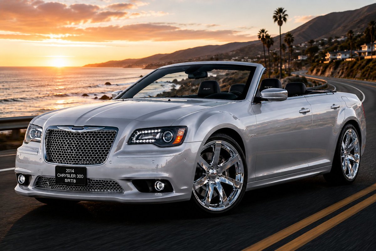 GeriatricMill's tweet photo. If @Stellantis wants to make @Chrysler more than a minivan company they need to bring back the Hemi 300.... and offer it as a convertible. https://t.co/Sy0lsN5nJG