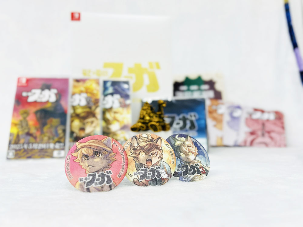 Fuga_CC2_en's tweet photo. 📢 The physical versions of the Fuga series are now available at CC2STORE International!
🐶Fluffy Tin Badges, CC2STORE International Exclusive Bonus.
🛒https://t.co/3N2Ir1nYLM