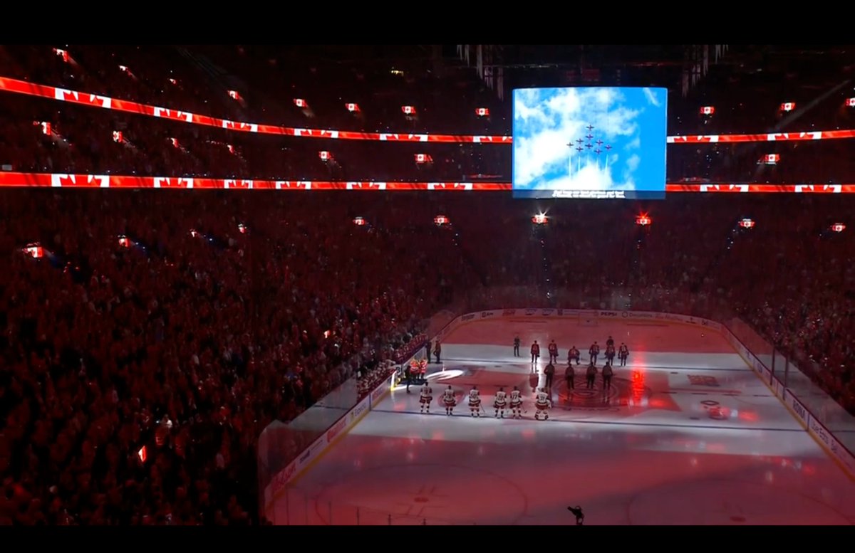 GoHabsGo_1909_'s tweet photo. What an arena, what an atmosphere, what a game!!  Let's Go Habs!!
#GoHabsGo https://t.co/cqqPLmZA51