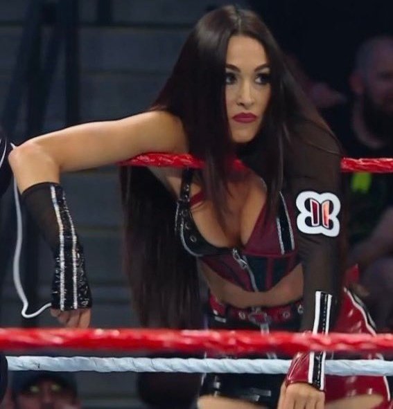 snoopens's tweet photo. if you told me this was nikki bella pulling twin magic, i would believe you. 

they're the exact same 💋👯🏻‍♀️ https://t.co/JRxHqC2ZxF