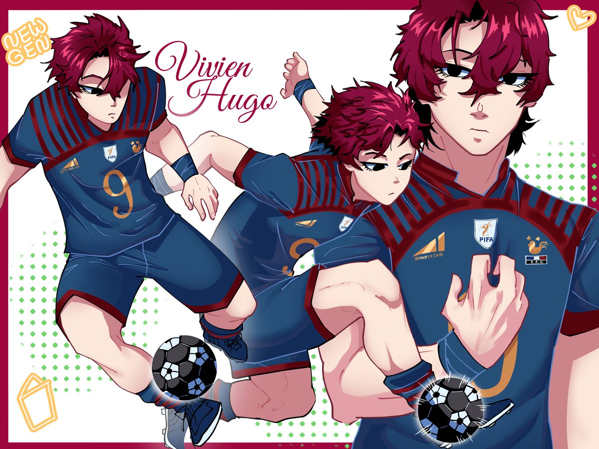 KaoKikoako's tweet photo. 🇫🇷⚙️
Vivien Hugo!
#bllk #hugotwt #bluelock #vivienhugo https://t.co/AIWshGpQkC