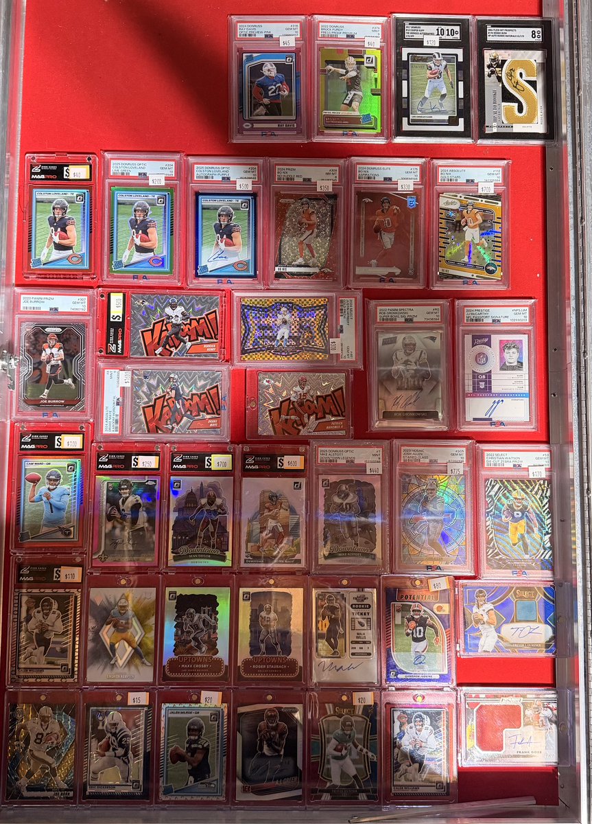 MonacoNicholas's tweet photo. @cardboardbst @LICbreaks Football 
Price on cards https://t.co/NDQuzEz6sO