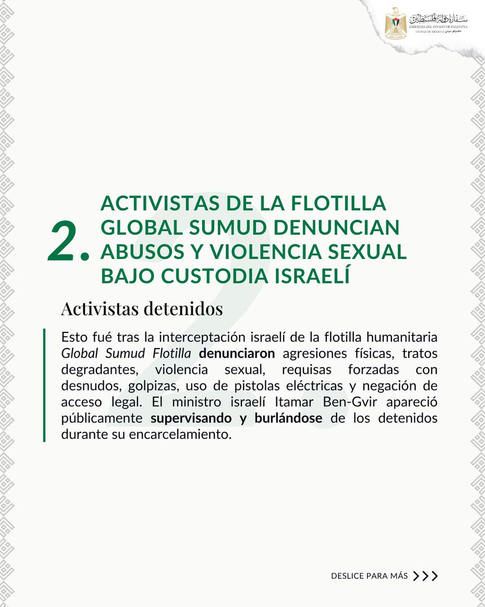 PalestineMX's tweet photo. 🚨Informe semanal sobre la situación en Palestina ocupada
📆 18 a 25 de mayo de 2026

Un panorama de las noticias de la semana pasada desde Palestina.
Las voces informadas importan. Mantengamos a Palestina visible. https://t.co/lWEupf0wqu