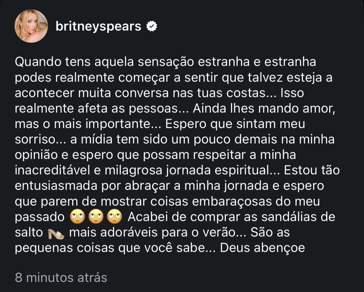 Gossip Britney Brasil tweet media