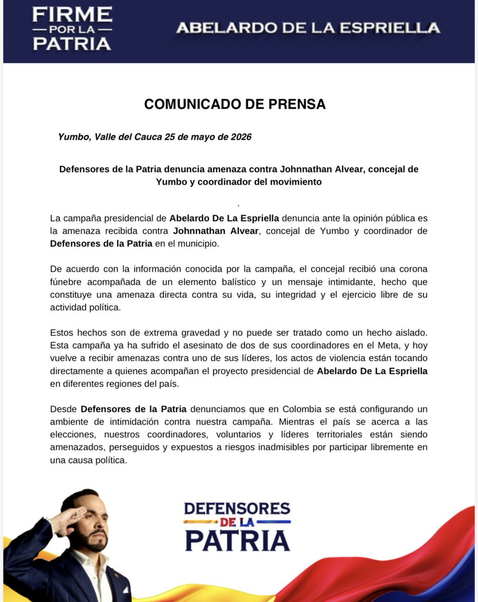 Defensores de la Patria tweet media