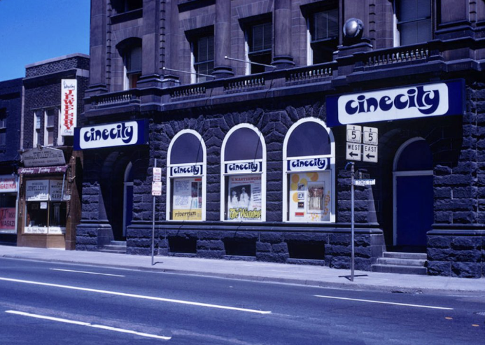 redvineski's tweet photo. This is the McDonald's where Ivan Reitman, Daniel Goldberg and Lorne Michaels founded the CFMDC and held the Cinethon Festival that screened John Hofses' Palace of Pleasure which featured a young shirtless David Cronenberg. https://t.co/qsKCdkfKEl