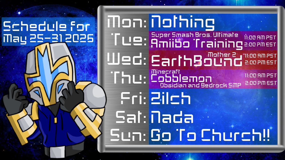 Broseph LaCasque: Space Crusader VTuber Guy tweet media