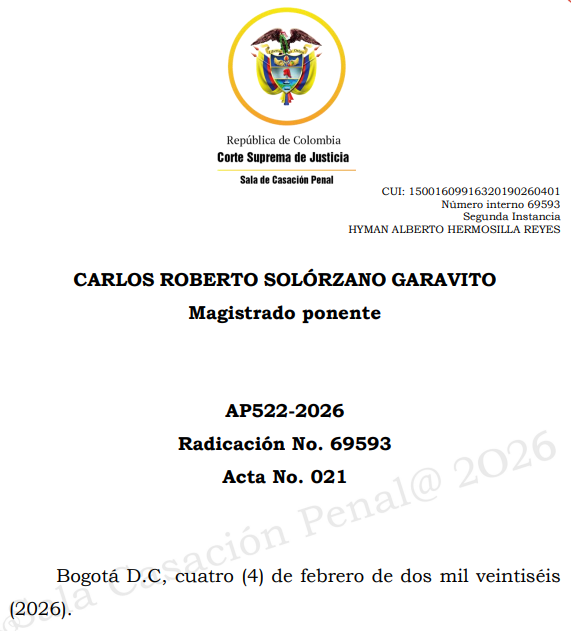 loviedoH's tweet photo. Corte S. Rad. 69593/26. Preclusión por atipicidad del hecho investigado.

Tipicidad absoluta y relativa. Obrando tipicidad objetiva y no subjetiva es viable la causal. A pesar de la falta de claridad de las normas llamadas a regular el termino de caducidad de la impugnación de https://t.co/w37coSOptz