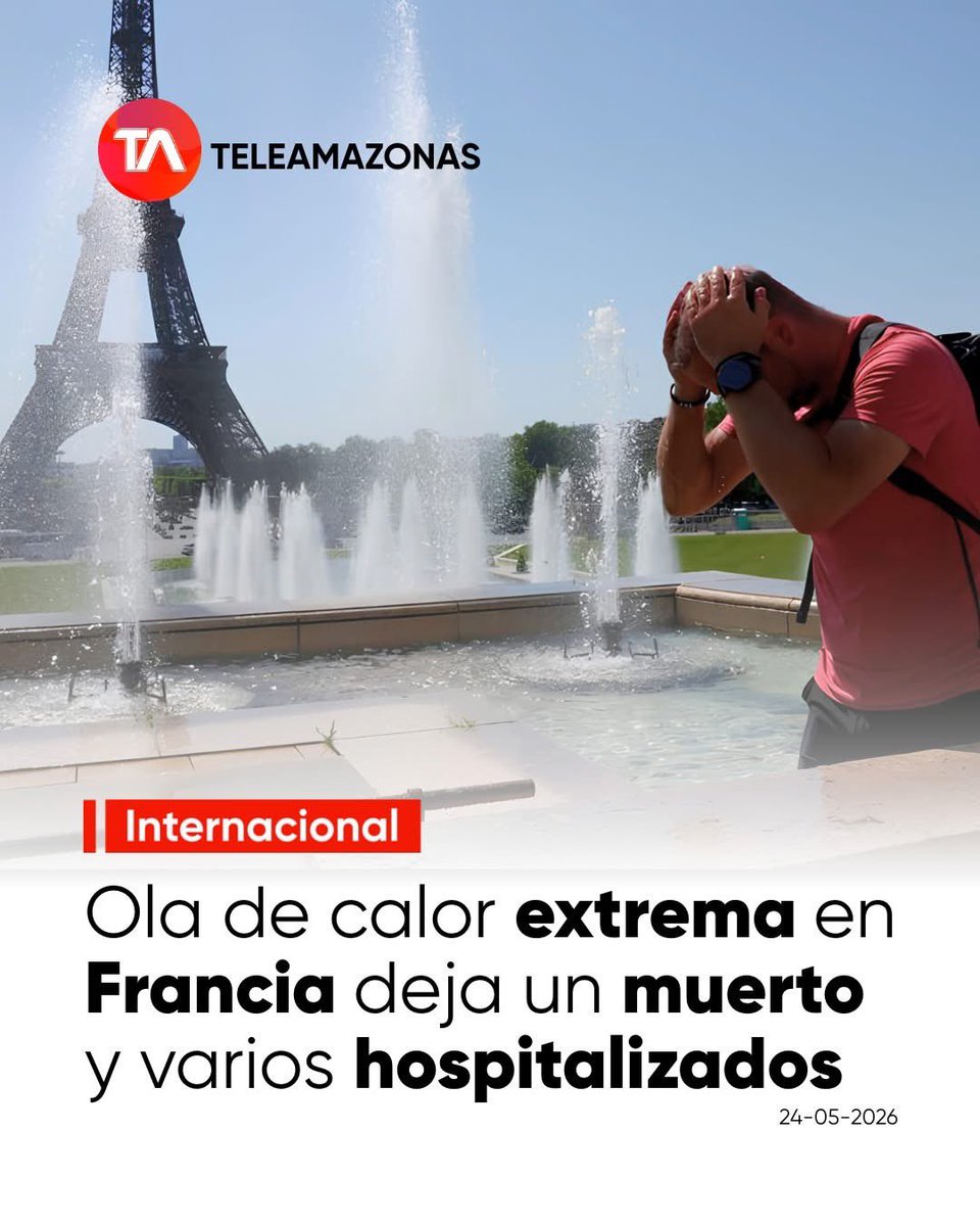 RichardIntriago's tweet photo. La OLA DE CALOR está matando a  personas en todo el mundo.
Esta noticia viene de Francia, pero muchos países sufren calor extremo ahora mismo. Lo que pocos explican es cómo afecta a las plantas y el riesgo que representa si las temperaturas siguen subiendo.
Las plantas, como todo ser vivo, tienen un límite de temperatura. Por encima de 30-35°C (y peor aún de 40°C) entran en estrés térmico:
•  Cierran sus poros, lo que produce menos fotosíntesis y menos energía.
•  Se deshidratan rápidamente.
•  Se dañan flores y polen, se caen frutos o salen más pequeños y de peor calidad.
Consecuencia directa:
Los rendimientos de trigo, maíz, frutas y hortalizas pueden bajar entre 15% y 30% en olas fuertes. Menos comida = precios más altos y amenaza a la soberanía alimentaria.
Si las olas de calor aumentan, nuestra alimentación futura está en riesgo. 🌾🔥
¿Qué podemos hacer?
Apoyar agricultura resistente, la agroecología es la mejor opción, conservar variedades criollas resistentes (hay agricultores que aún las conservan), ahorrar agua y reducir emisiones.
¿Te preocupa? Comparte para que más gente lo sepa.
#OlaDeCalor #CambioClimatico #SoberaníaAlimentaria