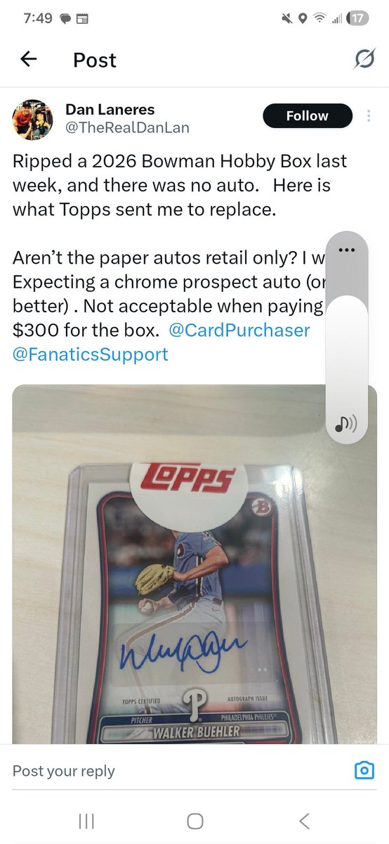 Craig tweet media