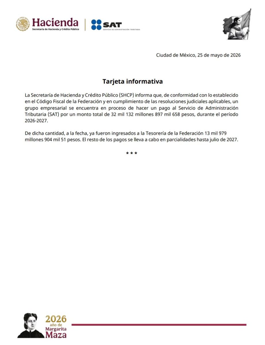 Hacienda tweet media