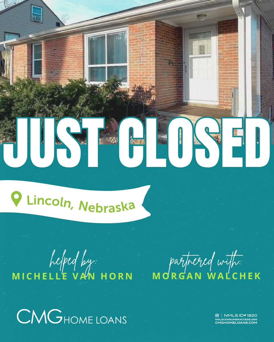 Mimi30VH's tweet photo. 🏠 Home sweet home! We're so excited to welcome this family into their new home and celebrate such a huge milestone.

Special thank you to Morgan Walchek - Coldwell Banker NHS Real Estate and Deb Fisbeck, Associate Broker, KW Lincoln.  The right team makes all the difference! https://t.co/7aYr3ow3v5