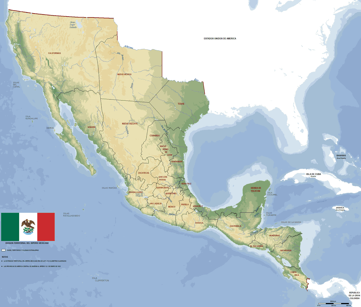 BrilliantMaps's tweet photo. Map of The First Mexican Empire At Its Greatest Extent 1821-23

https://t.co/svjwoeicba https://t.co/JcsHfwSe4m