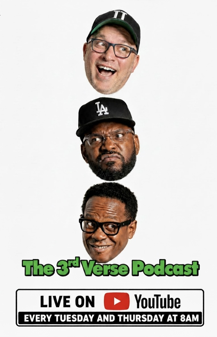 3rdVersepodcast's tweet photo. TUNE IN TO OUR LIVE SHOW TOMORROW @ 8AM PST!!

TAP IN &amp; JOIN THE CHAT🗣️

Catch us LIVE EVERY TUESDAY &amp; THURSDAY @ 8AM!!!

Only On The 3rd Verse🎙️
Link in Bio🔗

#3rdVerse #MorningShow #TUESDAY #THURSDAY #8AM https://t.co/CifLgUWCFG