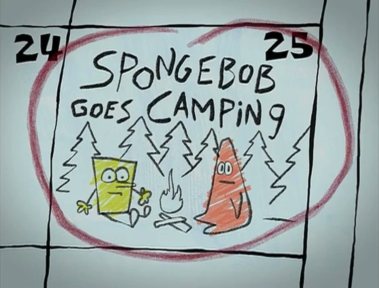 VsSquidward's tweet photo. Sorry 😔 it was camping day. I forgot to post this. https://t.co/JZHngm0igG