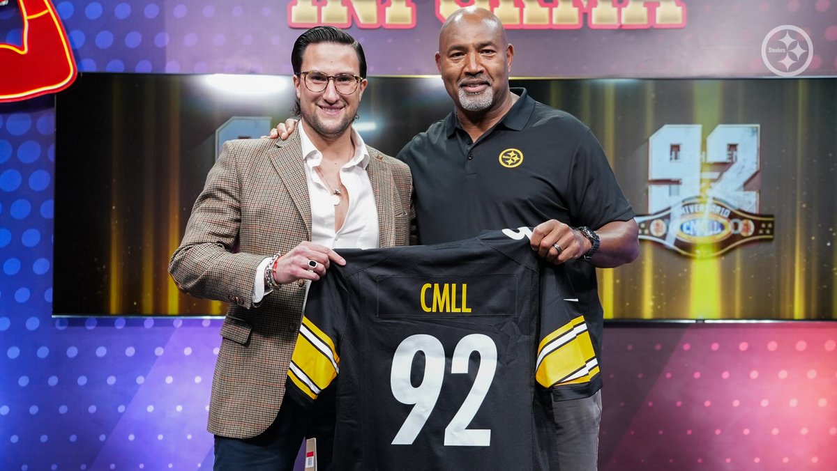LosSteelers's tweet photo. ¡Agradecemos a la @CMLL_OFICIAL por habernos recibido en su casa! Fue un honor vivir de cerca la pasión, la historia y la grandeza de la lucha libre mexicana, una tradición que trasciende generaciones 🙌🇲🇽 https://t.co/W3LLnuqlZt