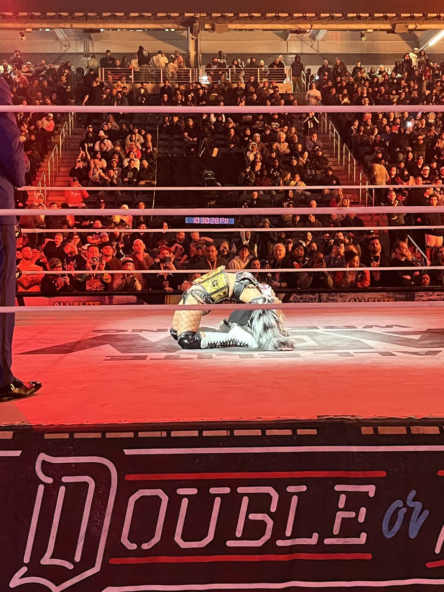 RingsideBobby's tweet photo. Couple random shots from my seat and AEW Double or Nothing #AEWDoN https://t.co/rLB38egmjS