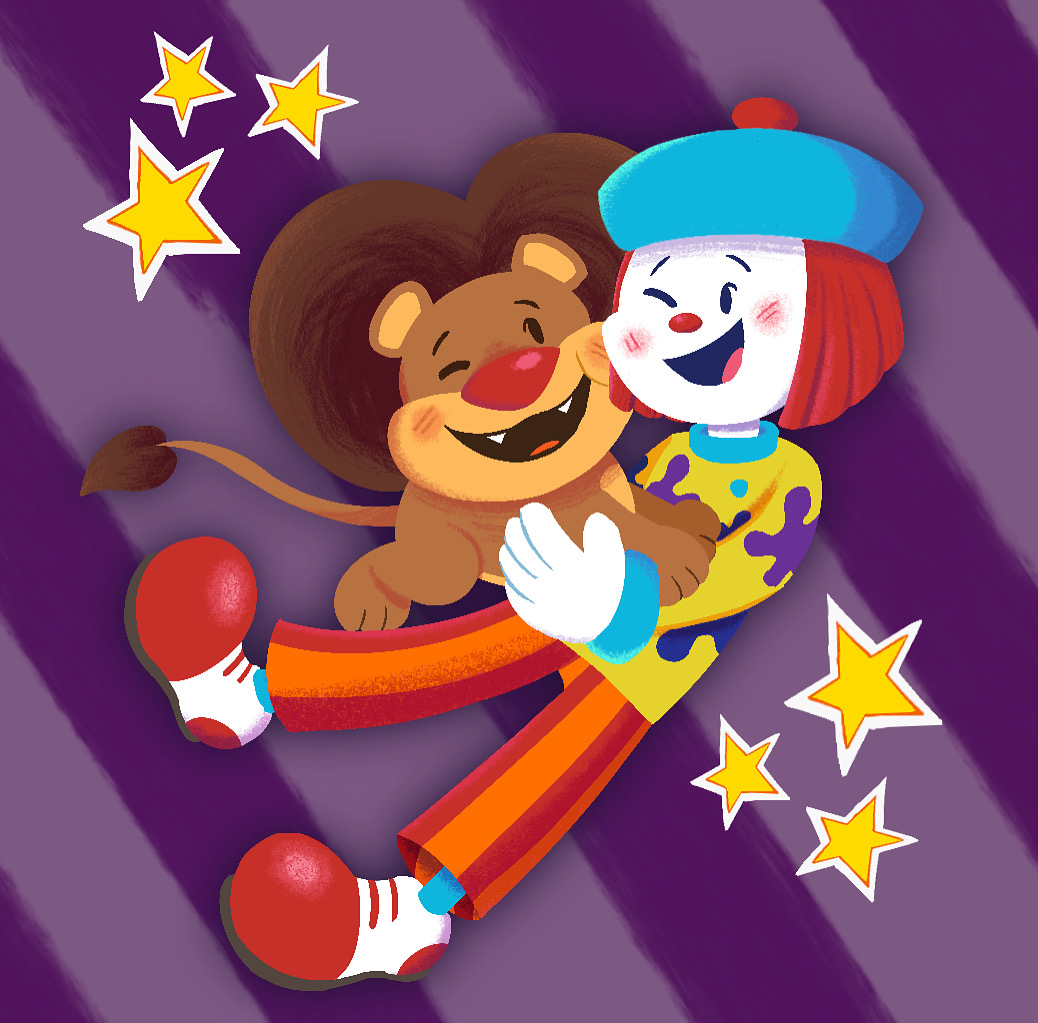 Wigglezngigglez's tweet photo. They should let me reboot jojo’s circus, I’d Probably make it look like this 🥺 https://t.co/v3QnmZ86MG