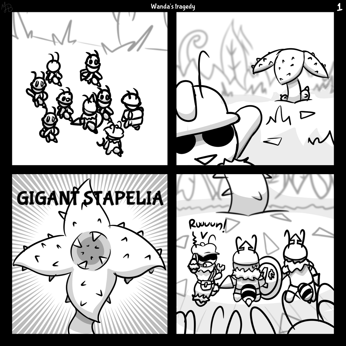Mr_Danny_Boy's tweet photo. Bug Fables Fan comic about my OCs https://t.co/GsUC9FB6HT