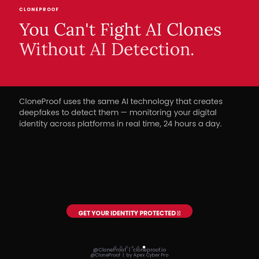 CloneProof's tweet photo. Ai voice cloning is getting better and better. Would you be able to tell? https://t.co/da01XW02qd