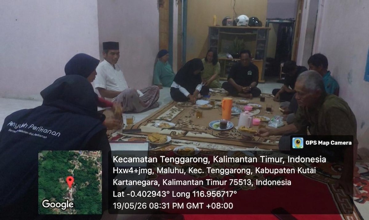 sinta_sps's tweet photo. ✨Hai Sobat Perikanan 🐟🦐

📍 Pokdakan Nabati Jaya Maluhu, Maluhu
📆  19 Mei 2026

Mendapatkan akses Informasi terkait Perizinan Berusaha Berbasis Resiko bagi Pembudidaya Ikan.

Satset, gak pakai nunggu lama langsung difasilitasi biar usahamu makin meroket 🚀

#kkp2026 #penyuluh https://t.co/EHnR4qZBH1